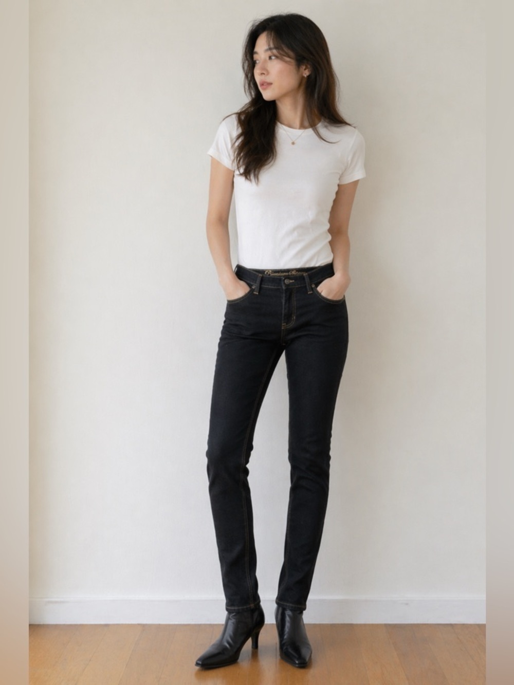 Gap Slim High-Rise Premium Skinny Black Women's Jeans. Size-10/30L